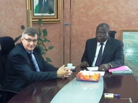 Coopération : une délégation de partenaires allemands reçu en audience par le ministre Cissé Bacongo